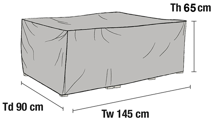 Чехол для мебельных групп, 145x90x65 см